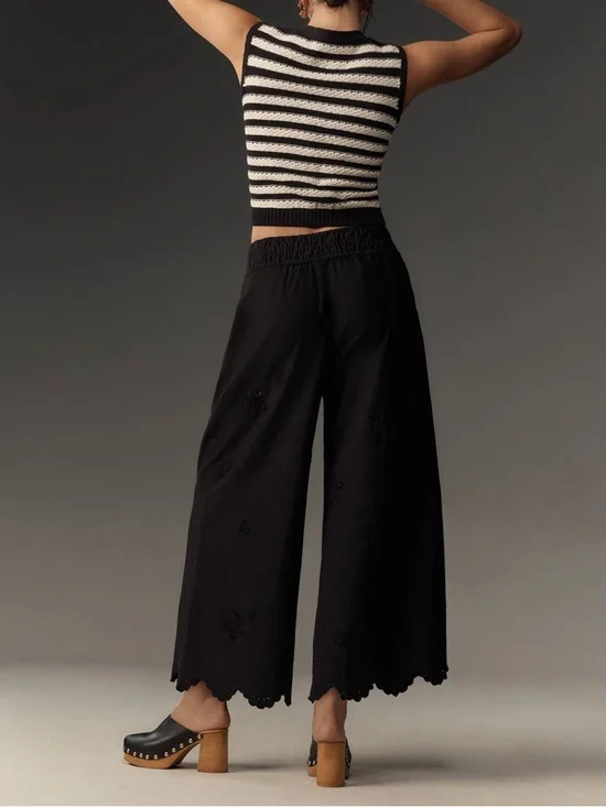 Anthropologie Somerset Crochet Pant - Picture 2 of 7